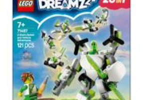 LEGO DREAMZzz. Aventurile cu roboti si vehicule ale lui Z-Blob 71487, 121 piese