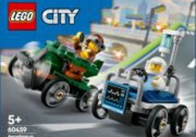 LEGO City. Pachet de curse Avion vs. pat de spital 60459, 70 piese