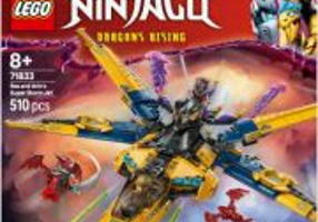 LEGO Ninjago. Superavionul cu reactie al lui Ras si Arin 71833, 510 piese