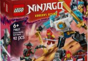 LEGO Ninjago. Costumul robot de lupta al lui Zane 71827, 92 piese