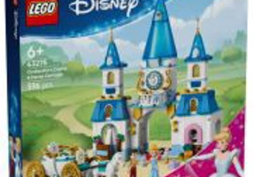 LEGO Disney. Castelul si caleasca Cenusaresei 43275, 596 piese
