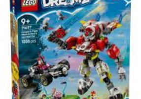 LEGO DREAMZzz. Robotul tigru al lui Cooper si masina hot rod a lui Zero 71497, 1006 piese