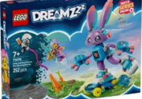LEGO DREAMZzz. Izzie si iepurasul de gaming Bunchurro 71490, 252 piese