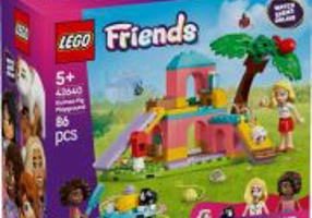 LEGO Friends. Teren de joaca pentru porcusori de Guineea 42640, 86 piese
