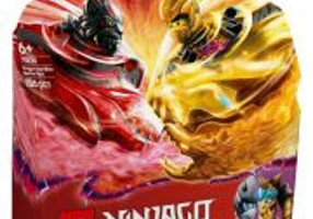 LEGO Ninjago. Pachet de lupta cu dragoni Spinjitzu 71826, 186 piese