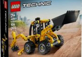 LEGO Technic. Buldoexcavator 42197, 104 piese