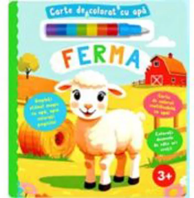 Ferma. Carte de colorat cu apa. Buddy