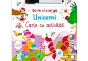 Unicorni. Scrie si sterge. Activitati