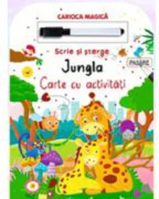 Jungla. Scrie si sterge. Activitati