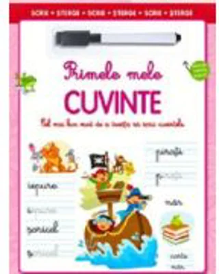 Primele mele cuvinte. Scrie, sterge