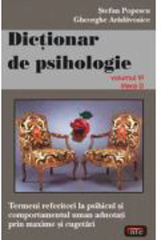 Dictionar de psihologie vol. 6 - Stefan Popescu