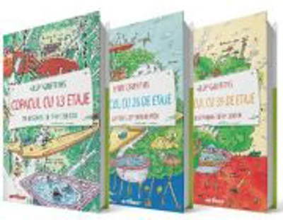 Serie de autor Andy Griffiths. Copacul cu 13, 26 si 39 de etaje (set 3 carti)