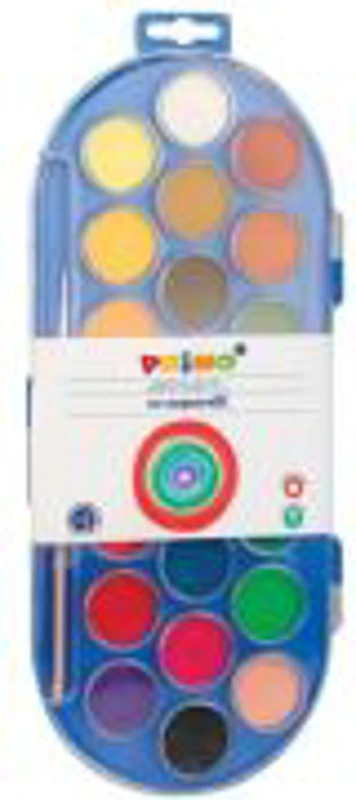 Acuarele Morocolor cu pensula, 22 culori/set (MC15571)