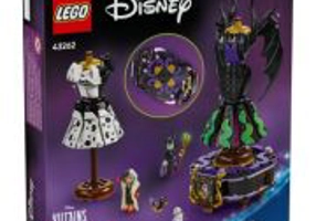 LEGO Disney. Rochiile lui Maleficent si Cruella De Vil 43262, 524 piese