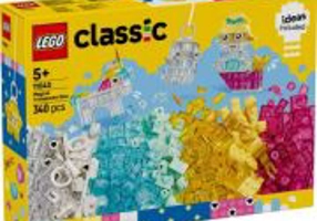 LEGO Classic. Cutie transparenta magica 11040, 340 piese