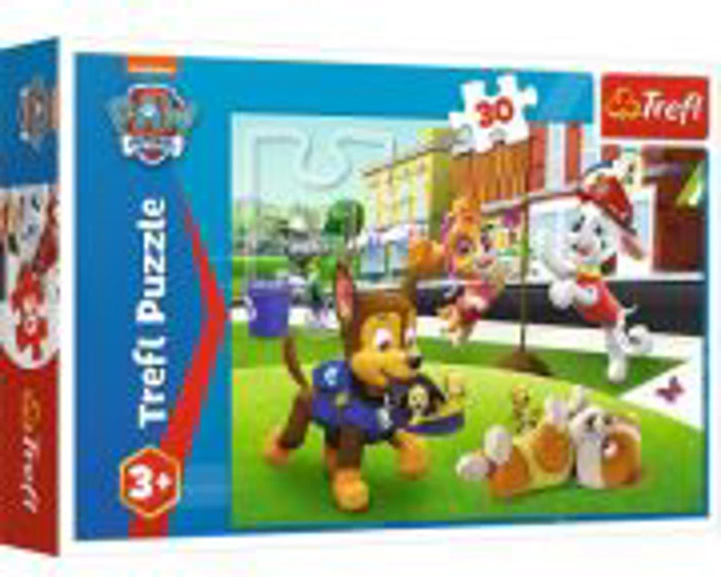 PUZZLE TREFL 30 PATRULA CATELUSILOR CATEI IN ACTIUNE