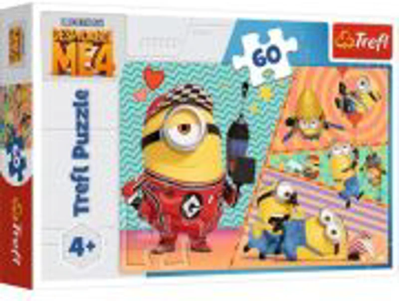 PUZZLE TREFL 60 DESPICABLE ME 4 MINIONII FERICITI