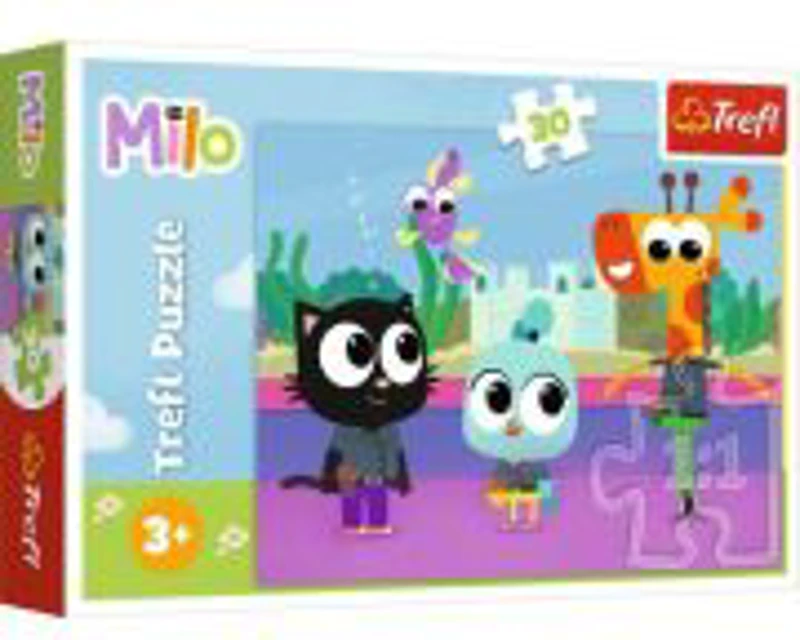 PUZZLE TREFL 30 PLANETA MILO PISICA MILO