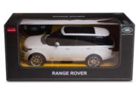 MASINA CU TELECOMANDA RANGE ROVER ALB SCARA 1 LA 14