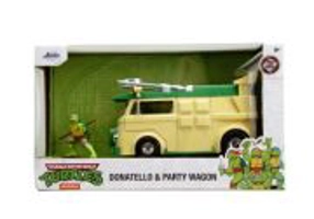 JADA NINJA SET FIGURINA DONATELLO SI VAGONUL DE PETRECERE 1:24