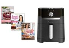 Secret Shelf: Bucatarie si Gust. Friteuza cu Aer Cald Moulinex si Jamila Cuisine 3 Volume