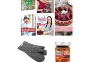 Secret Shelf: Pachet Complet pentru Bucatari. Carti de Retete, Manusi si Delicii de Castane