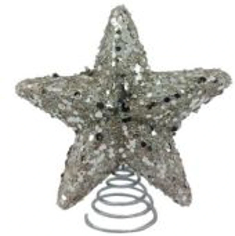 Varf de brad stea sampanie 15 cm Xmas (A2-31935CH15)