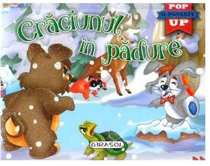 Crăciunul în pădure - Pop-up - Board book - *** - Girasol