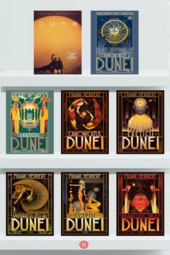Pachet Seria Dune - Paperback - Frank Herbert - Nemira