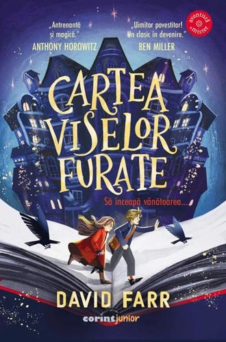 Cartea viselor furate - Paperback brosat - David Farr - Corint Junior