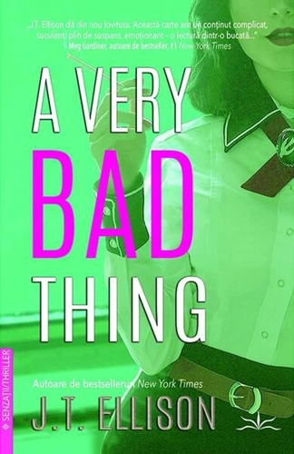 A very bad thing - Paperback brosat - J. T. Ellison - Prestige
