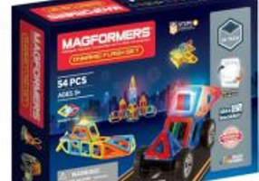 Joc magnetic de constructie, Curse Extreme, 42 piese, Magformers Extreme Racer