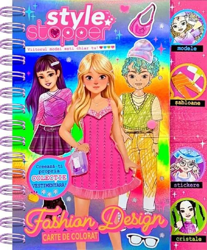 Fashion Design. Carte de colorat - Hardcover - *** - Flamingo