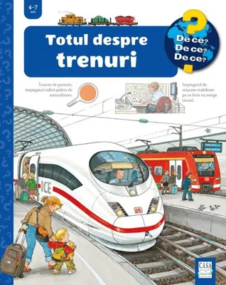 Totul despre trenuri - Hardcover - Patricia Mennem - Casa
