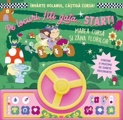 Pe locuri, fiți gata… Start! Raliul campionilor - Board book - Prut