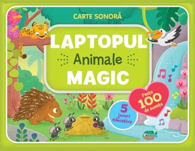 Laptopul magic: Animale - Board book - Prut