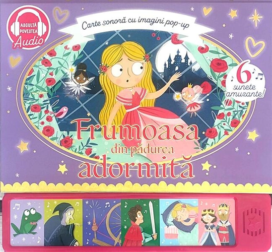 Frumoasa din pădurea adormită. Carte sonoră - Board book - Prut