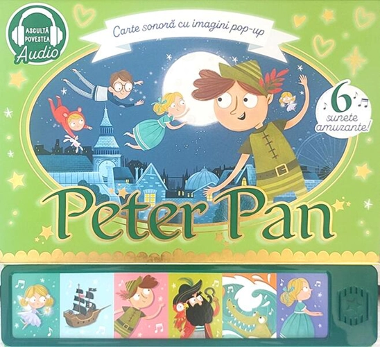 Peter Pan. Carte sonoră - Board book - Prut