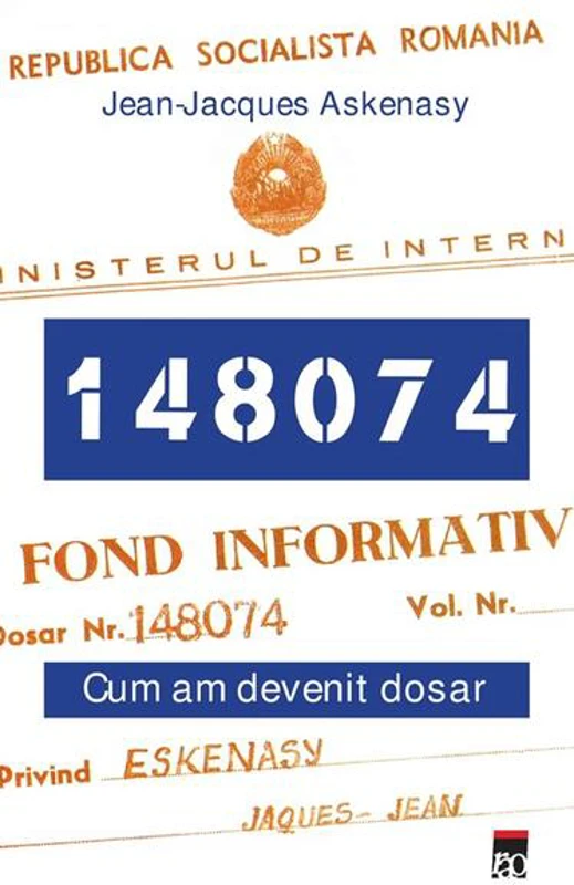 148074. Cum am devenit dosar - Paperback brosat - Jean-Jacques Askenasy - RAO