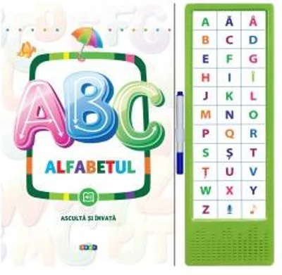 ABC Alfabetul. Ascultă și învață - Hardcover - *** - Prut
