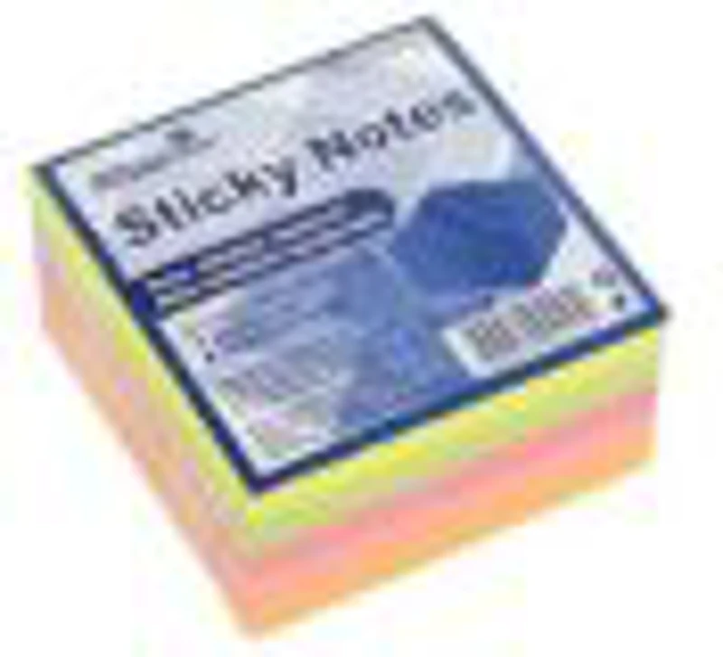 Notes adeziv Office Cover SN0243, 400 coli, 75x75mm, 5 culori neon