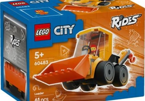 LEGO City. Vehicule. Incarcator de constructii 60483, 61 piese