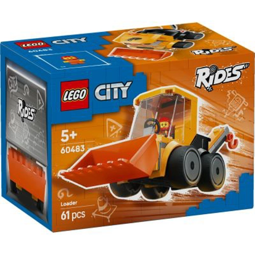 LEGO City. Vehicule. Incarcator de constructii 60483, 61 piese