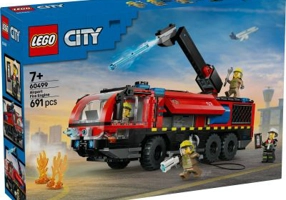 LEGO City. Autospeciala de pompieri la aeroport 60499, 691 piese