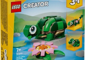 LEGO Creator. Broasca-testoasa cu o floare de nufar 31377, 124 piese