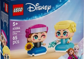 LEGO Disney. Miniprintesele Anna si Elsa 43284, 65 piese
