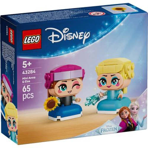 LEGO Disney. Miniprintesele Anna si Elsa 43284, 65 piese
