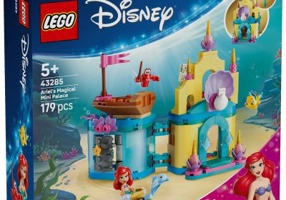 LEGO Disney. Minipalatul magic al lui Ariel 43285, 179 piese