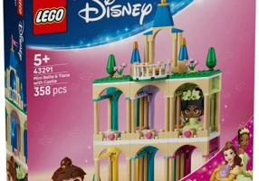 LEGO Disney. Miniprintesele Belle si Tiana la castel 43291, 358 piese