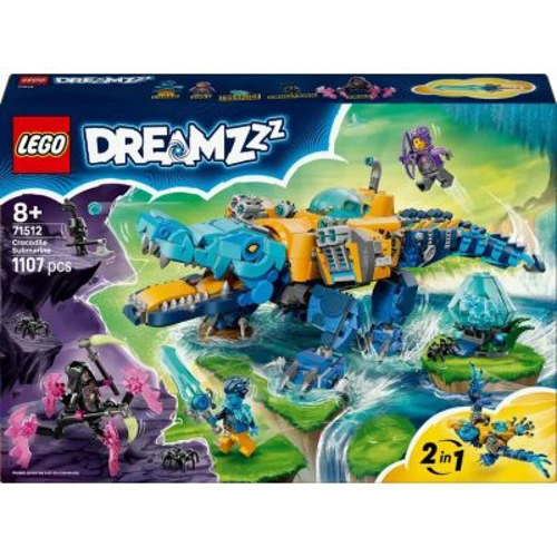 LEGO DREAMZzz. Submarin crocodil 71512, 1107 piese